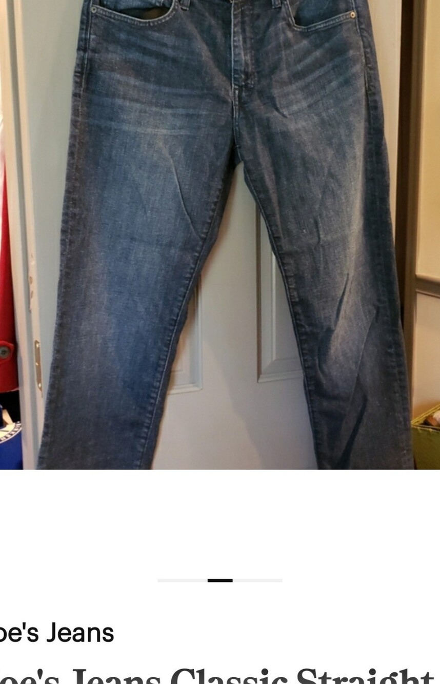 Joe's Jeans Classic Straight Leg Men's Jeans 33 W